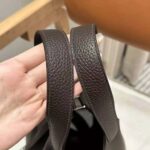 Hermes Women Picotin Lock 18cm in Cowhide leather-Black