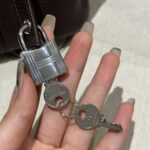 Hermes Women Picotin Lock 18cm in Cowhide leather-Black