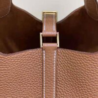 Hermes Women Picotin Lock 18cm in Cowhide leather-Brown (1)