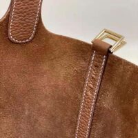 Hermes Women Picotin Lock 18cm in Cowhide leather-Brown (1)