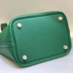 Hermes Women Picotin Lock 18cm in Cowhide leather-Green