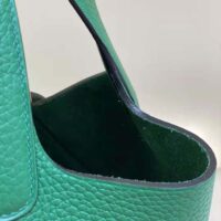 Hermes Women Picotin Lock 18cm in Cowhide leather-Green (1)