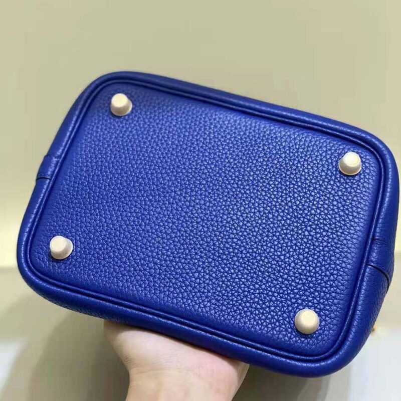 Hermes Women Picotin Lock 18cm in Cowhide leather-Navy