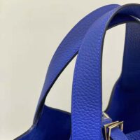 Hermes Women Picotin Lock 18cm in Cowhide leather-Navy (1)