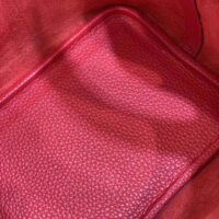 Hermes Women Picotin Lock 18cm in Cowhide leather-Red (1)