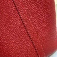 Hermes Women Picotin Lock 18cm in Cowhide leather-Red (1)