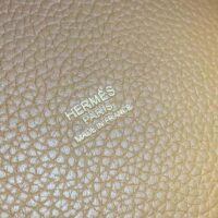 Hermes Women Picotin Lock 22cm in Cowhide leather-Brown (1)