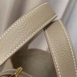 Hermes Women Picotin Lock 22cm in Cowhide leather-Light Brown