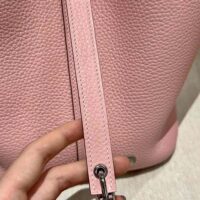 Hermes Women Picotin Lock 22cm in Cowhide leather-Pink (1)