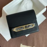 Hermes Women Roulis Mini Bag in Evergrain Calfskin-Black