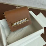 Borsa Hermes Roulis Mini da donna in pelle di vitello Evergrain - Marrone