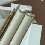 Hermes Women Roulis Mini Bag in Evergrain Calfskin-White