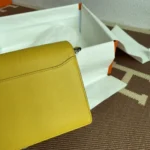 Hermes Women Roulis Mini Bag in Evergrain Calfskin-Yellow