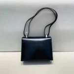Hermes Women Verrou Bag in Box Leather-Black