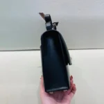 Hermes Women Verrou Bag in Box Leather-Black