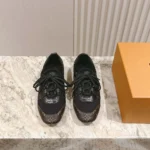 Louis Vuitton LV Unisex LV Sneakerina-Black 1AHNDI