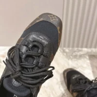 Louis Vuitton LV Unisex LV Sneakerina-Black 1AHNDI (1)