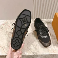 Louis Vuitton LV Unisex LV Sneakerina-Black 1AHNDI (1)