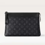 Louis Vuitton LV Unisex Pochette Voyage Monogram Eclipse M82543