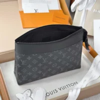 Louis Vuitton LV Unisex Pochette Voyage Monogram Eclipse M82543 (1)