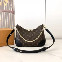 Louis Vuitton LV Women Boulogne PM Embossed Grained Cowhide Leather M45831 (1)