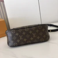Louis Vuitton LV Women Boulogne PM Embossed Grained Cowhide Leather M45831 (1)