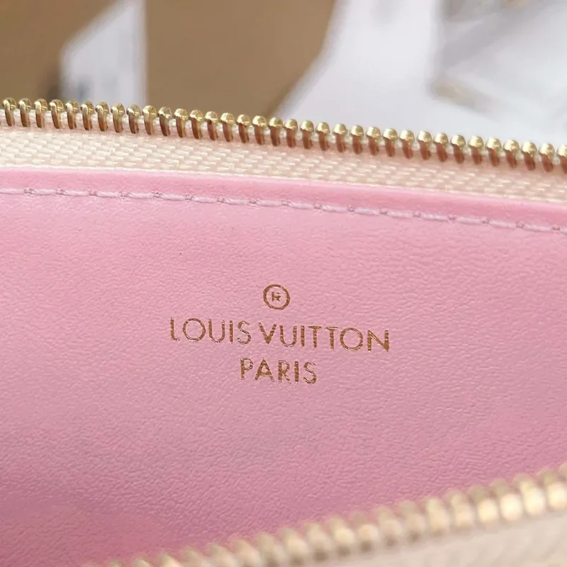 Louis Vuitton LV Women Felicie Pochette Damier Azur Canvas N40491