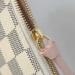 Louis Vuitton LV Women Felicie Pochette Damier Azur Canvas N40491