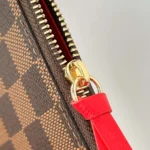 Louis Vuitton LV Women Felicie Pochette Damier Ebene Canvas N40492
