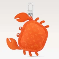 Louis Vuitton LV Women LV Crab Bag Charm-Orange M01929