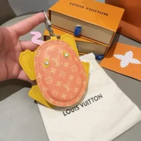 Louis Vuitton LV Women LV Frog Bag Charm-Yellow M02215 (1)