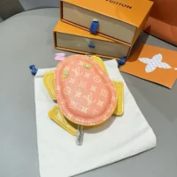 Louis Vuitton LV Women LV Frog Bag Charm-Yellow M02215 (1)