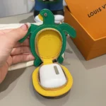 Louis Vuitton LV Women LV Turtle Pouch Bag Charm-Brown M01471