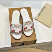 Louis Vuitton LV Women LV x TM Lily Flat Mule 1AHM34 (1)