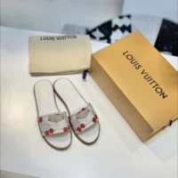 Louis Vuitton LV Women LV x TM Lily Flat Mule 1AHM34 (1)