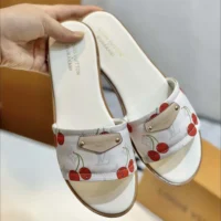 Louis Vuitton LV Women LV x TM Lily Flat Mule 1AHM34 (1)