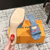 Louis Vuitton LV Women LV x TM Lily Mule-Navy 1AHLTF (1)