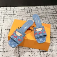 Louis Vuitton LV Women LV x TM Lily Mule-Navy 1AHLTF (1)