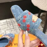 Louis Vuitton LV Women LV x TM Lily Mule-Navy 1AHLTF