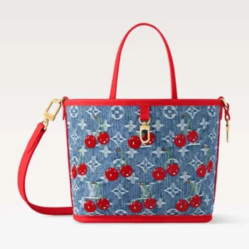 Louis Vuitton LV Women LV x TM Neverfull Inside Out BB Monogram Denim M14997