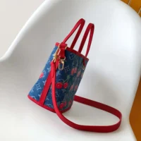 Louis Vuitton LV Women LV x TM Neverfull Inside Out BB Monogram Denim M14997 (1)