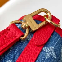 Louis Vuitton LV Women LV x TM Neverfull Inside Out BB Monogram Denim M14997 (1)