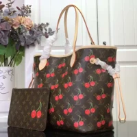 Louis Vuitton LV Women LV x TM Neverfull MM Monogram M13263 (1)