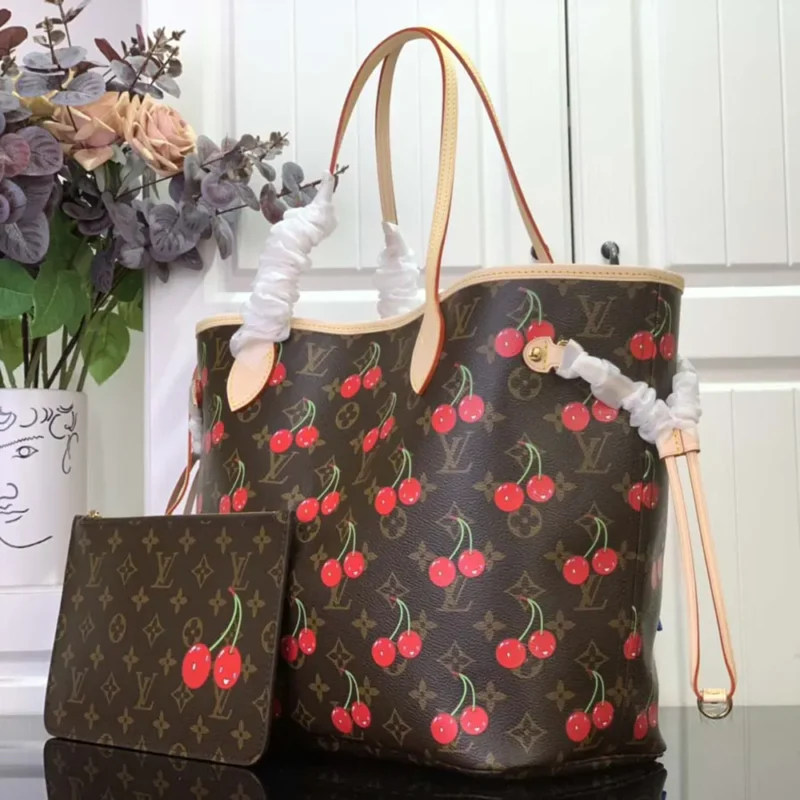 Louis Vuitton LV Women LV x TM Neverfull MM Monogram M13263