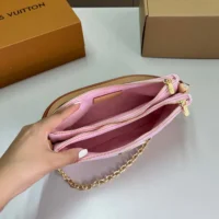 Louis Vuitton LV Women Liv Pochette Monogram Denim M14159 (1)