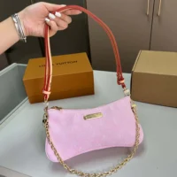 Louis Vuitton LV Women Liv Pochette Monogram Denim M14159 (1)