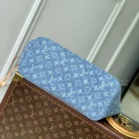 Louis Vuitton LV Women Neverfull MM Monogram Denim M13192 (1)