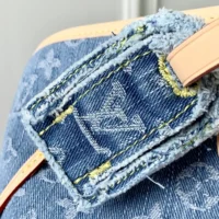 Louis Vuitton LV Women Neverfull MM Monogram Denim M13192 (1)