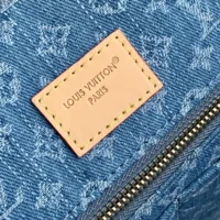 Louis Vuitton LV Women Neverfull MM Monogram Denim M13192 (1)
