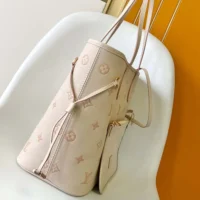 Louis Vuitton LV Women Neverfull MM Monogram Empreinte M14285 (1)